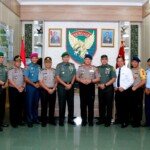 Pangdam II Sriwijaya Terima Kunjungan Silaturahmi Kapolda Sumsel