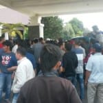 Ratusan Warga Kedaton Datangi Kantor Pemda OKI Meminta Kepastian Terkait Sengketa Lahan dan Perbatasan