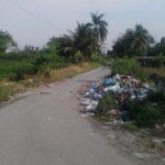 Tumpukan Sampah di Komplek Kediaman Bupati Sergai