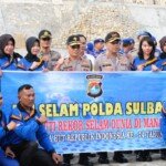 22 Penyelam Polda Sulbar Hari Dilepas, Siap Pecahkan Rekor Selam di Manado