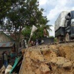 Longsor, Dua Rumah Warga di Ogan Ilir Ambruk