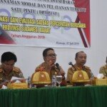 Konsolidasi dan Koordinasi Satuan Tugas (Task Force) Percepatan Pelaksanaan Berusaha Provinsi Sulawesi Barat