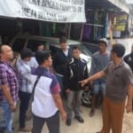 Polisi Jemput Paksa Jukir Liar Pasar Satelit Sako