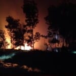 Hingga Malam ini, Kebakaran Lahan Masih Terjadi di Ogan Ilir