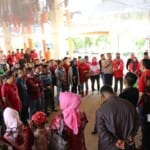 Sebelum Hadiri Kongres, Kader PDIP Muba Ziarah ke Makam Soekarno