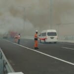 Kebakaran Lahan, Tol Palindra Tertutup Asap