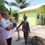 TMMD 105, Kodim 0401 dan Dinsos Muba Bedah Tiga Rumah di BHL