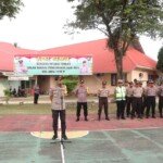 Polres Lingga Gelar Apel Siaga Bersama Instansi Terkait Dalam Pengaman Malam Takbiran Idul Adha