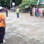 Plt Kepala Distrik Fakfak Tengah Pimpin Apel Pembukaan Lomba