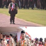 Bercita-cita Jadi Polwan, Siswa SDN 1 Toman, Tuai Pujian Bupati dan Diberi Kesempatan Pimpin Upacara