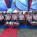 Bupati dan Kapolres Lampung Utara Hadiri Upacara Peringatan Hari Peramuka Ke -58