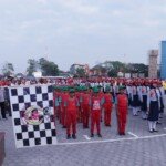 Lomba Gerak Jalan HUT RI 74 Disambut Antusias