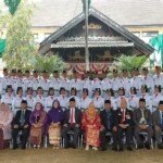 Bupati dan Kapolres Lampura Hadiri Pengukuhan Paskibraka