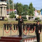 Kapolres AKBP Budiman Sulaksono Pimpin Langsung Upacara HUT RI di Lampura