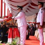 Puncak Acara Peringatan HUT Kemerdekaan RI Ke-74 di Muara Enim Berlangsung Khidmat