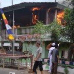 Rumah Kades Pulau Gemantung Ulu Ludes Terbakar