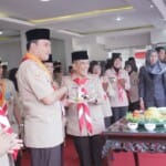 Ribuan Peserta Hadiri Peringatan Hari Pramuka ke-58 Tingkat Provinsi di Muba