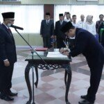 Sekda Lantik 33 Pejabat Fungsional dan 2 CPNS IPDN Pemkab Muba