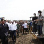 Mentan dan Gubernur Tinjau Lahan Padi di Jejawi OKI