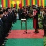 20 Anggota DPRD Lingga Resmi Dilantik, Ketua Sementara Partai NasDem