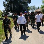 Dandim 1803 Fakfak Turunkan Puluhan Anggota Dalam Kegiatan TMMD