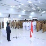 184 Orang Pejabat Dilingkungan Pemkab Labuhanbatu Dilantik