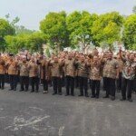 Hari Batik Nasional, Pegawai Kompak Pakai Gambo Muba
