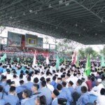 Ribuan Santri ‘Kepung’ Muba