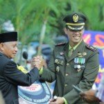 HUT TNI Ke 74 di Asahan, Dandim 0208 Asahan Bacakan Pidato Panglima TNI