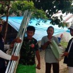 BM PAN Maluku Respon Cepat Bangun 8 WC Darurat Dilokasi Pengungsian