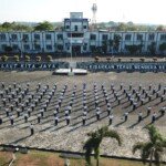 Segenap Prajurit dan PNS Melaksanakan Senam Ling Tie Kung