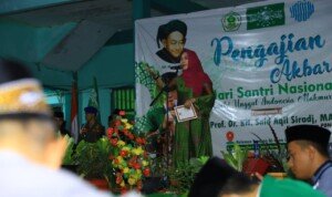 Rayakan Hari Santri Nasional, Bupati Tulangbawang Puji Sosok Ketum PBNU