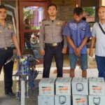 Polsek Dente Teladas Tangkap Pelaku Curat Tower Provider