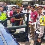 Satlantas Muara Enim Edukasi Cara Berkendara yang Baik di Event HBCI