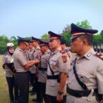 Kapolres Banyuasin Gelar Serah Terima Jabatan ke Pejabat Baru