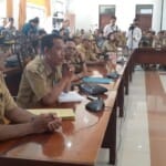 214 Kades dan 9 Lurah Serbu Gedung DPRD Kapuas