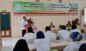 Survei Verifikasi Akreditasi, Tim KARS Tinjau RSUD Hamba Batanghari Jambi