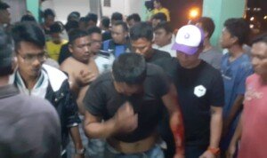 Pencuri di Rusunawa Kabupaten Asahan Babak Belur Dihajar Warga