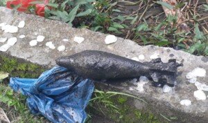 Warga Perbaungan Temukan Bom Mortir di Dalam Selokan