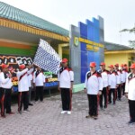 Pemkab Sergai Gelar Jalan Sehat dan Gerak Jalan