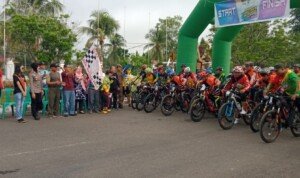 Lomba Mountain Bike Meriahkan HUT ke-71 Kabupaten Batanghari