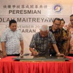 Bupati Asahan H. Surya, BSc Resmikan Sekolah Maitreyawira Kisaran