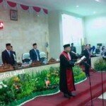 Sri Marhaeni Resmi Jabat Waka II DPRD Lahat 2019-2024