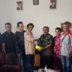Pengurus PWI Banyuasin Jalin Silaturami dengan Camat Suak Tapeh