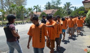 ASN Tulang Bawang Digerebek Polisi Saat Gelar Pesta Narkoba