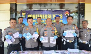 Razia Ribuan Pengendara, Satlantas Polres Tulang Bawang Amankan Pelaku Curat