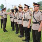Kapolres AKBP Mohamad Santoso Serahkan Posisi Baru ke Pejabat Polres Batanghari