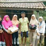 6 Pelajar SMPN 1 Banyuasin Sisihkan Uang Jajan Demi Bantu Keluarga Saudiki