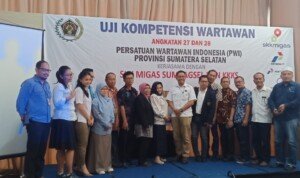 Puluhan Jurnalis Asah Kemampuan di UKW PWI Sumsel