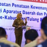 420 Pejabat di Kabupaten Tulang Bawang Ikut Bimtek Penataan Kewenangan Desa